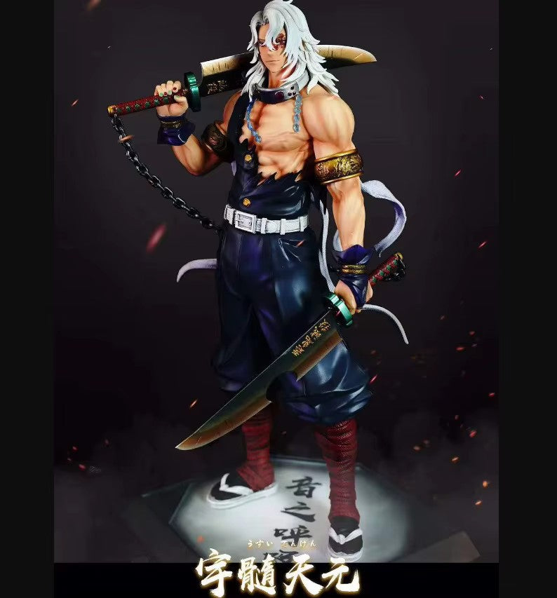 Anime Demon Slayer Figure Tengen Uzui Action Figure PVC Model Figurine Toy