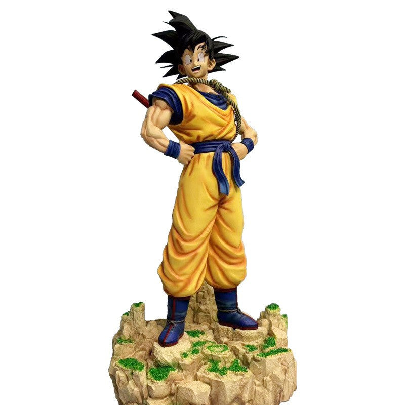 Super Big Dragon Ball Z 70cm 27.55'' Dream Son Goku Super Saiyan Anime Action Figure - Large Evolved Edition