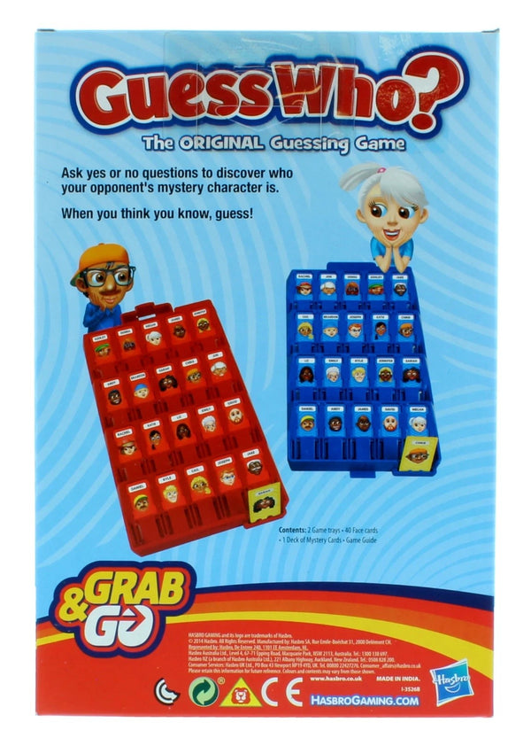 Hasbro Guess Who Grab And Go
