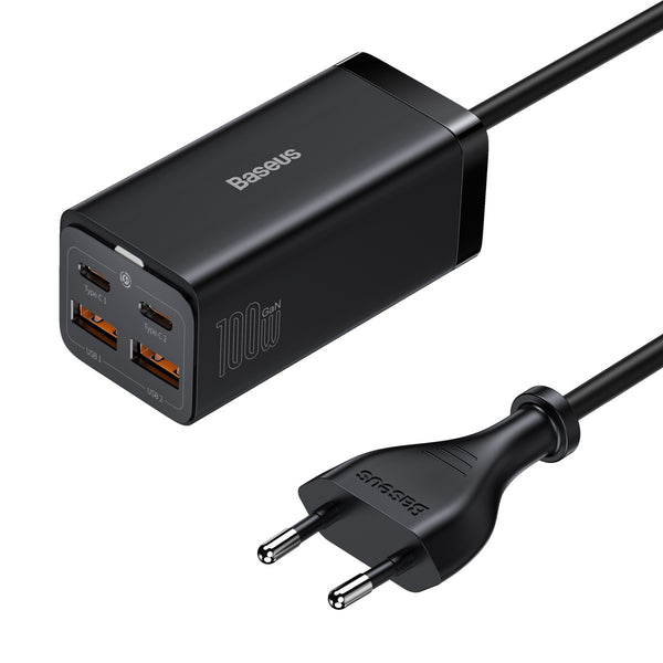 Baseus Gan3 Pro Desktop Fast Charger 2U+2C 100W Eu Black