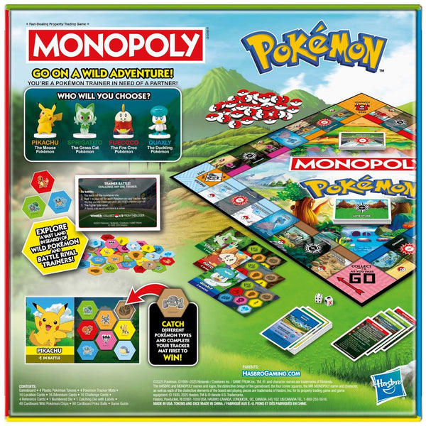 Hasbro Monopoly Pokemon
