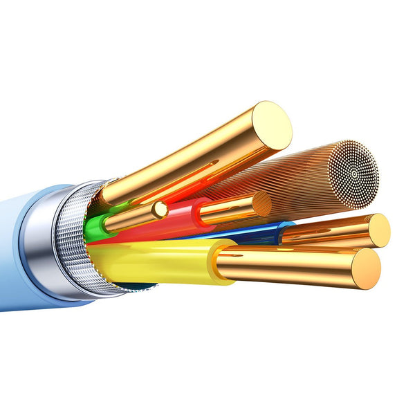 Joyroom S-A59 Vibrant Series 30W Fast Charging Data Cable (Type-C to Lightining) - Blue
