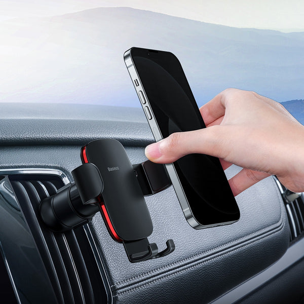 Baseus Metal AgeⅡ Gravity Car Mount - Air Outlet Version - Black