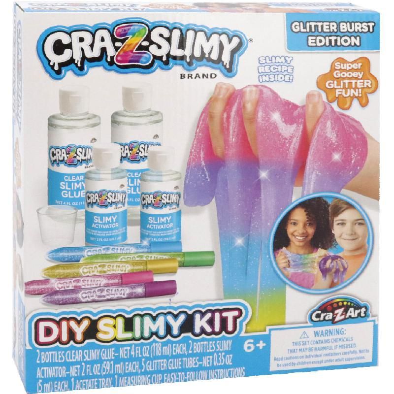 Cra-Z-Slimy Glitter Burst Diy Slimy