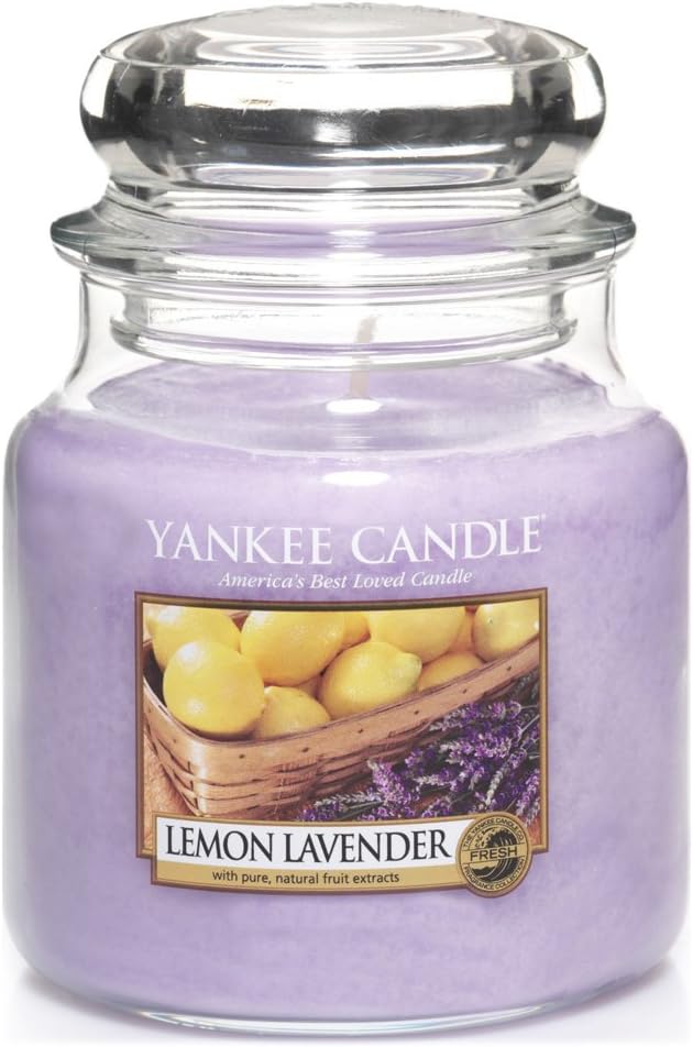 Yankee Candle Medium Jar Lemon Lavender