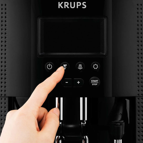 Krups EA8150, Espresso Machine, 1.7 L, Coffee Beans, Built-in Grinder, 1450 W - Black