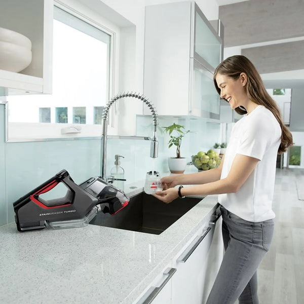 Bissell - Stain Reaser Power Turbo Brush Handheld Portable 50W