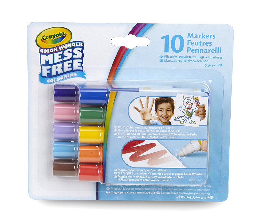 Crayola 10Ct Color Wonder Mini Markers