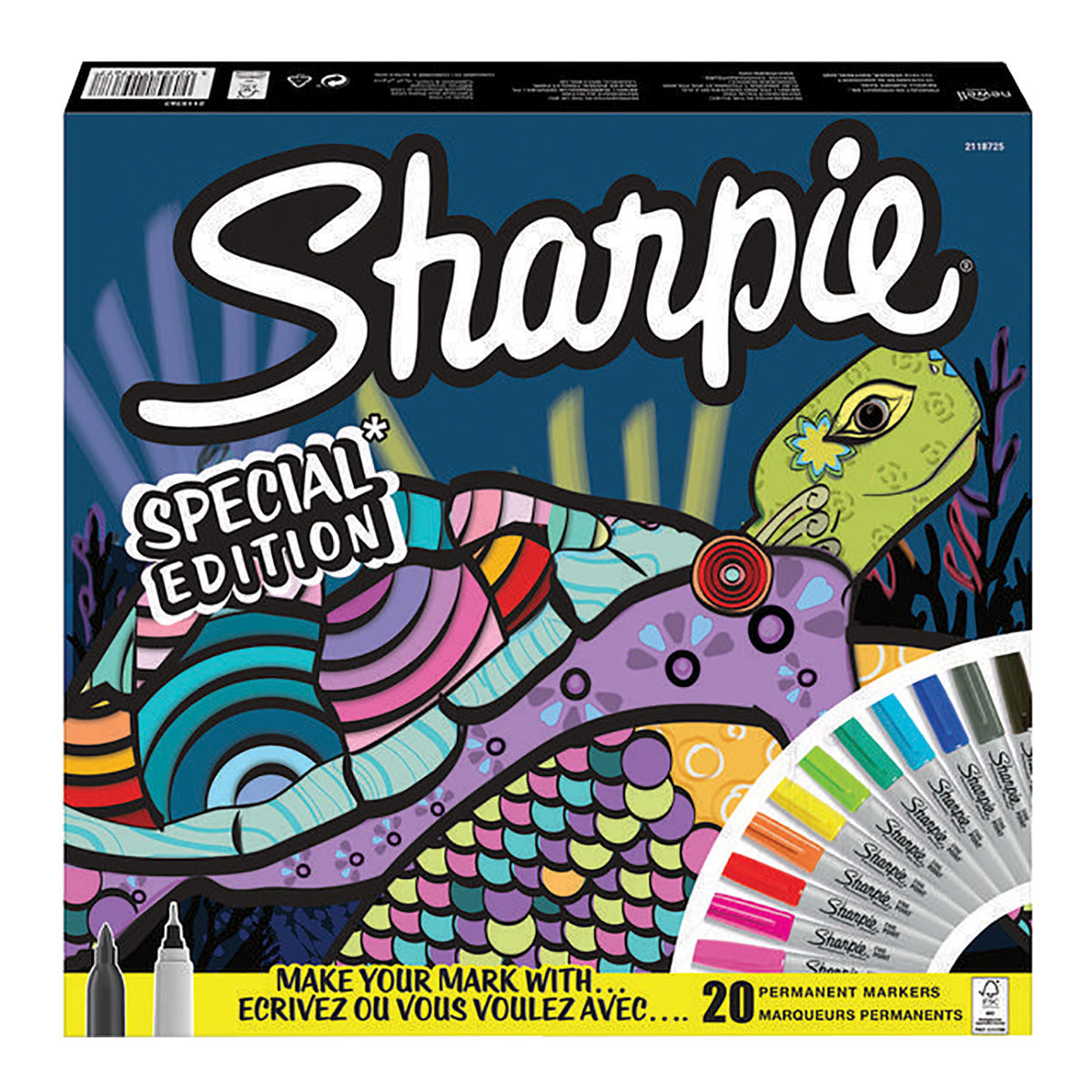 Sharpie Markers  Turtel 20 Colors