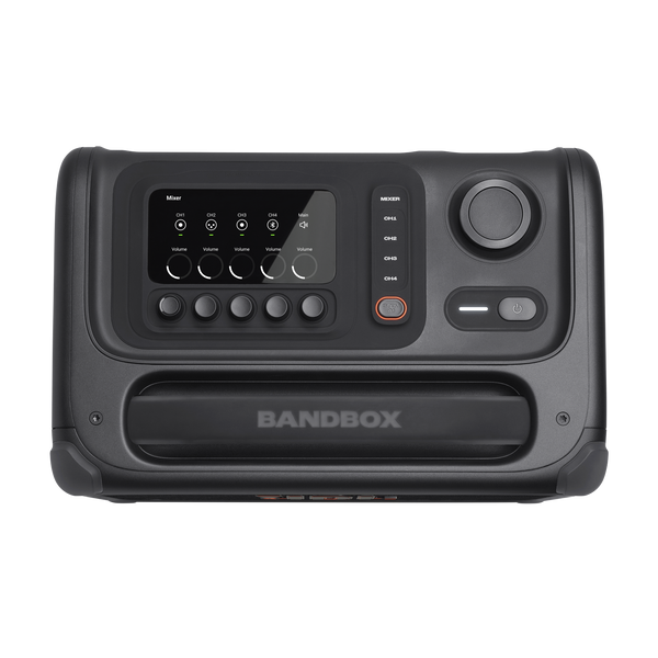 JBL BandBox Trio Portable AI-powered practice - Black