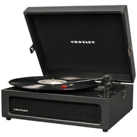 Crosley Voyager Turntable - Portable Vinyl Record Player - Black