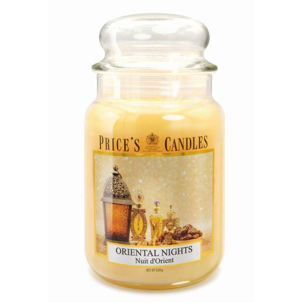 Prices L Scented Candle Jar 630G Burntime 150H Oriental Nights