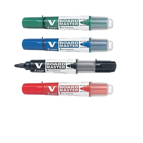 Pilot Whiteboard V Board Master C Set 4 Colors