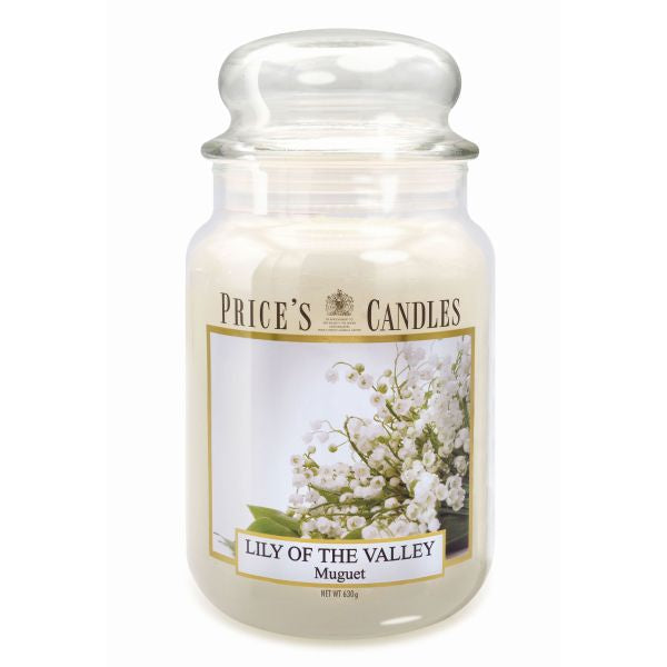 Prices L Scented Candle Jar 630G Burntime 150H Lily Of Valley