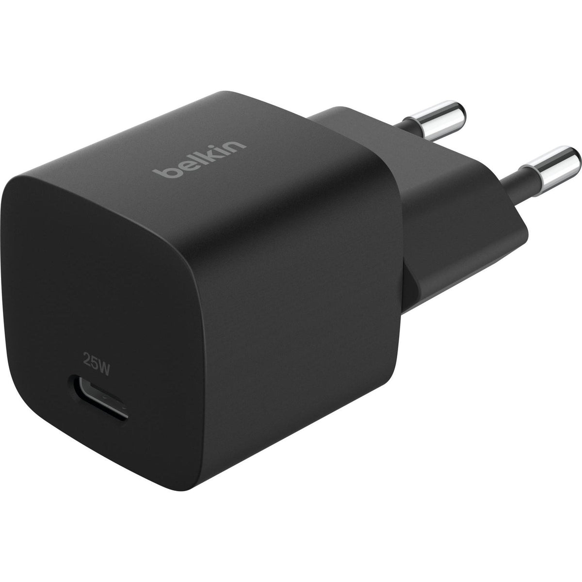 Belkin USB-C Wall Charger 25W WCA012KQBK - Compact Power Adapter