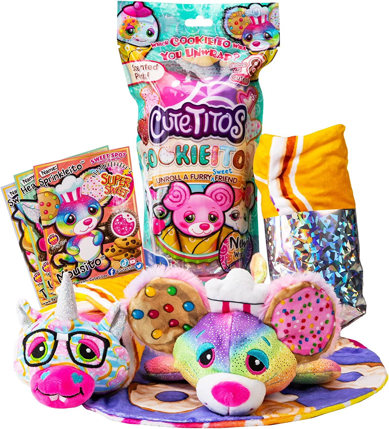 Cutetitos 17Cm Plush - Scented Cookieitos Assorted