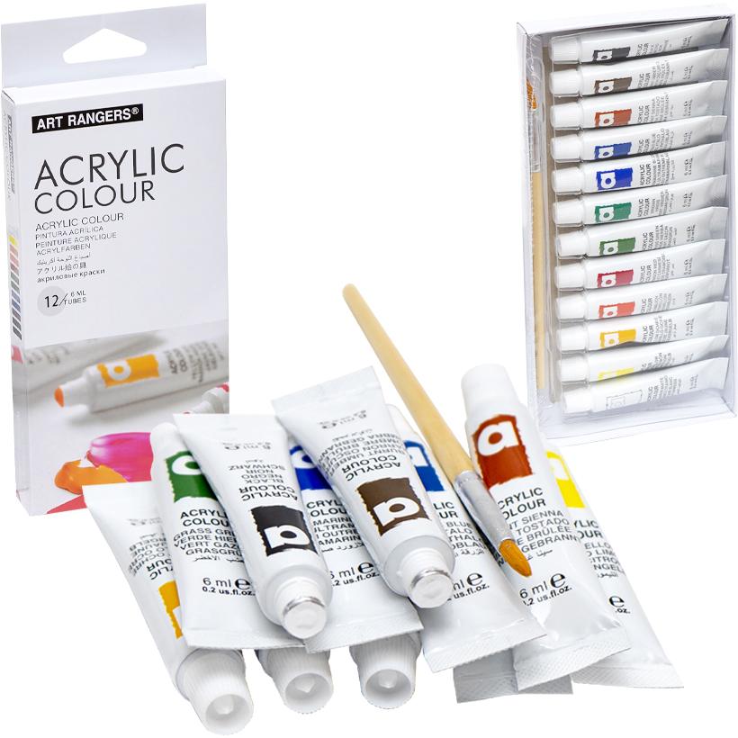 Ch Acrylic Set 12X12Ml Color