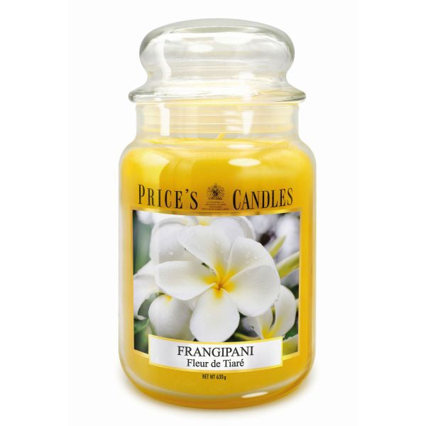 Prices L Scented Candle Jar 630G Burntime 150H Frangipani