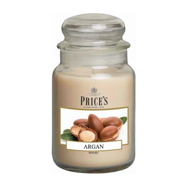 Prices L Scented Candle Jar 630G Burntime 150H Argan