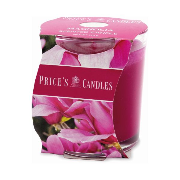 Prices Boxed Candle Jar 170G Burntime 45H Magnolia