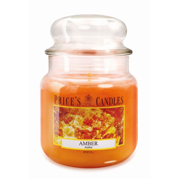 Prices M Scented Candle Jar 411G Burntime 90H Amber