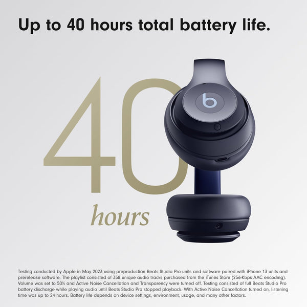 Beats Studio Pro Wireless Headphones - Navy