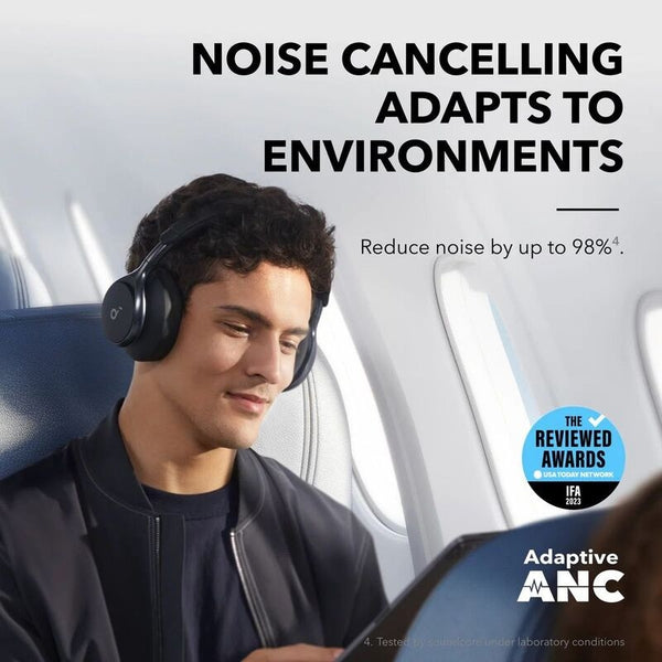 Soundcore Space One - Wireless Headphones for Daily Use - Black