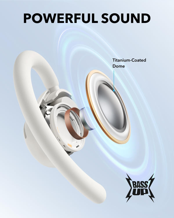 Soundcore V20i - Wireless Earphones for Music and Calls - White