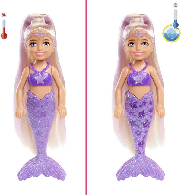 Mattel Barbie Chelsea Color Reveal Mermaid - Assorted Surprise Doll