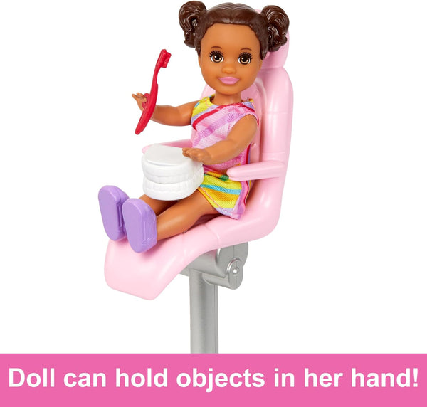 Barbie Careers Playset, Dentist Set With Blonde Fashion Dol