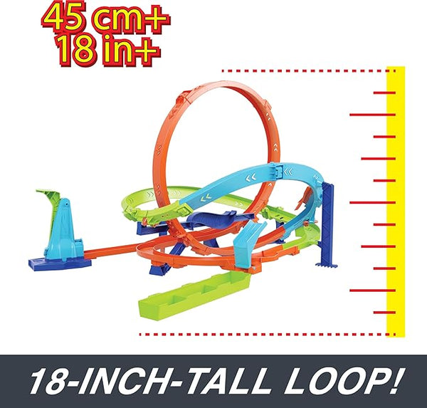 Hot Wheels Toy Car Track Set Playset & 1:64 Scale