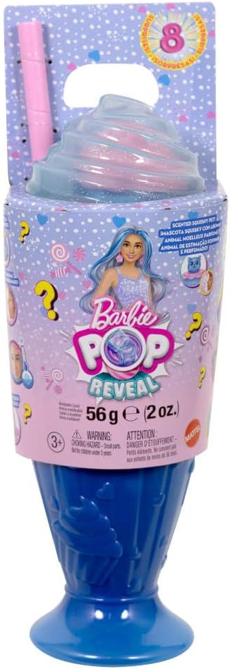Barbie Reveal Doll Blue - Mattel Surprise Toy for Kids