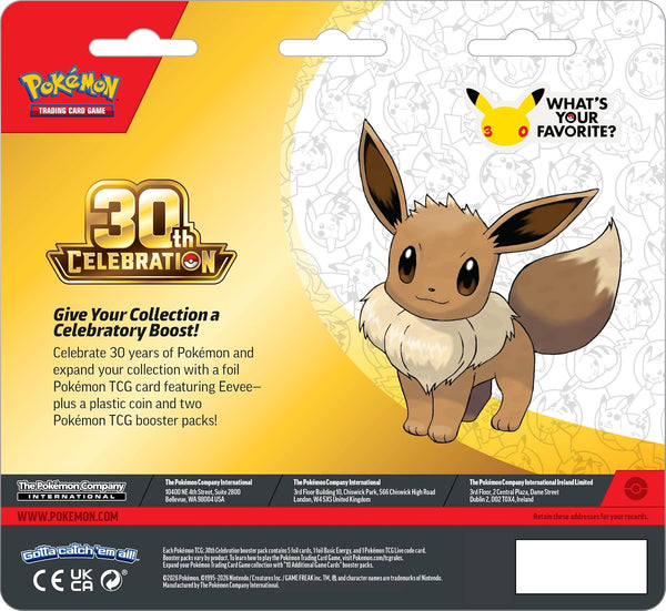 Pokemon TCG - 30Th 2-Pack Blister (12/Case)