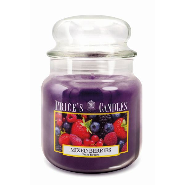 Prices M Scented Candle Jar 411G Burntime 90H Mixed Berries