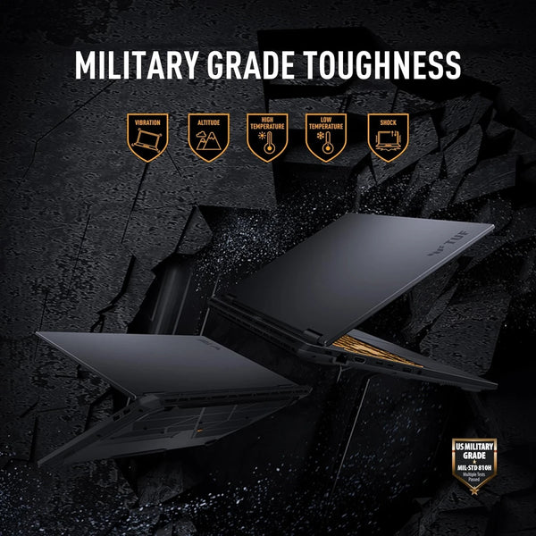 Asus Intel® Core™ I7-14650HX -RAM 16GB DDR5 -SSD 1TB M.2 NVMe PCIe GeForce RTX™ 5050 8GB GDDR7 Screen 16" FHD+ (1920 x1200) 165Hz Jaeger Gray