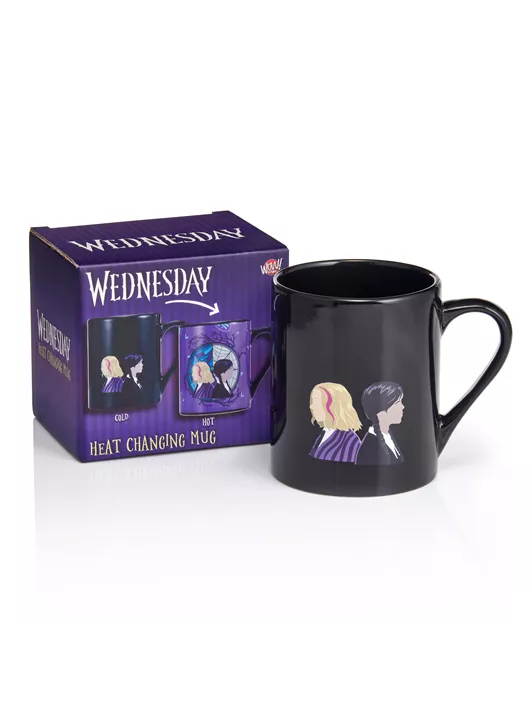 Wow Pods - Wednesday Giftable Heat Reveal Mug Version 1