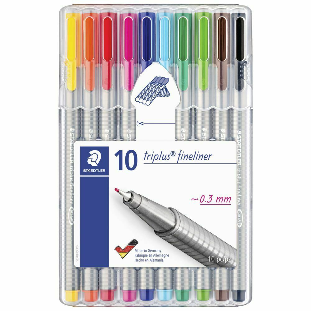 Staedtler Triplus Fineliner Triangular Shape 10