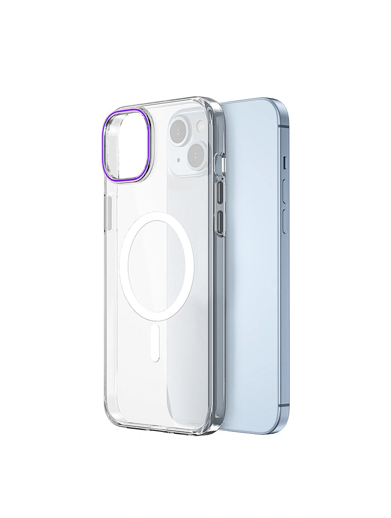 WiWU ZYS-013 Jelly Magnetic Case for iPhone 15 Pro max Purple