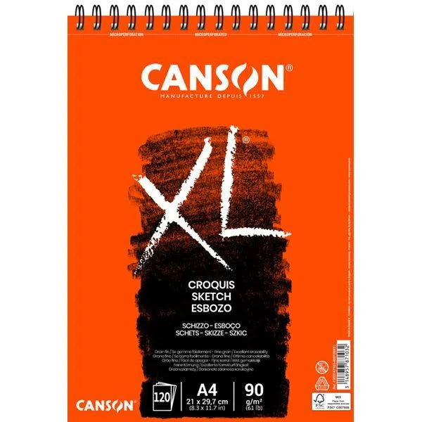 Canson Xl Sketch A4 90 G 120 Sh Sp