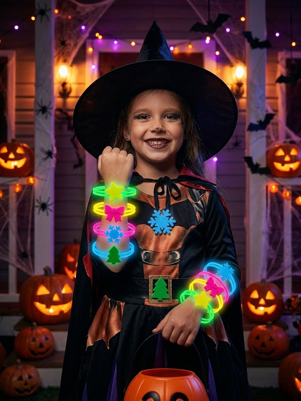 Halloween - Glow Bracelets With Shapes