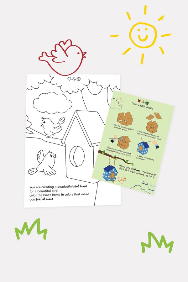 Orenda - Birdhouse Paint kit
