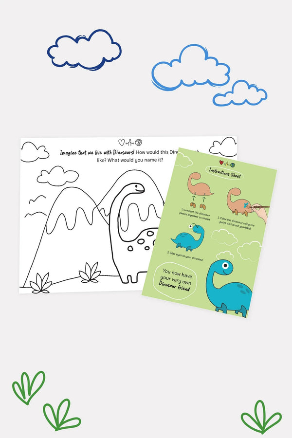 Orenda - Long Neck Dino Paint kit