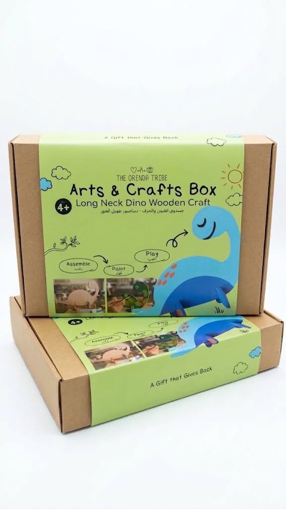 Orenda - Long Neck Dino Paint kit