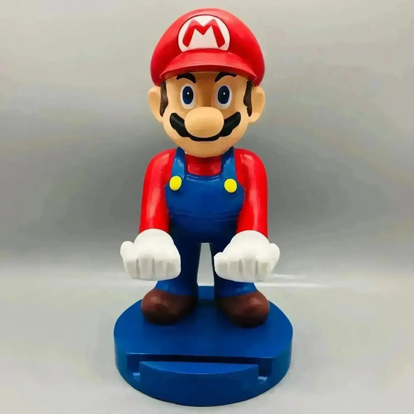 Super Mario Gamepad & Smartphone Designed As Playstation 5 & 4 Controller Holders, Also Usable As Phone Holders.