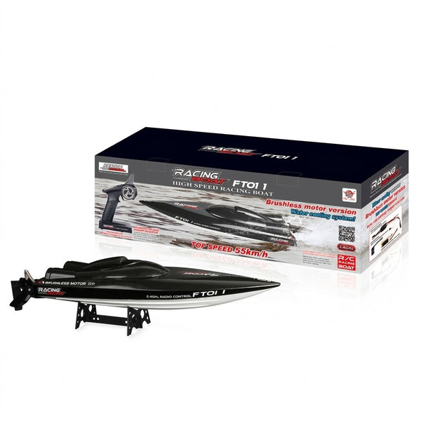 Feilun - Ft011 Brushless High Speed Boat - Review And Run