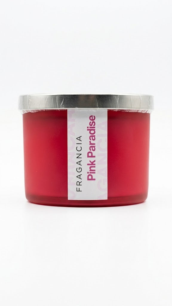 FRAGANCIA Pink Paradise Candle - 430 ml - 65 hr.