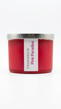 FRAGANCIA Pink Paradise Candle - 430 ml - 65 hr.