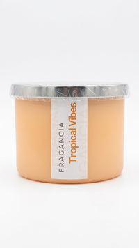 FRAGANCIA Tropical Vibes Candle - 430 ml - 65 hr.