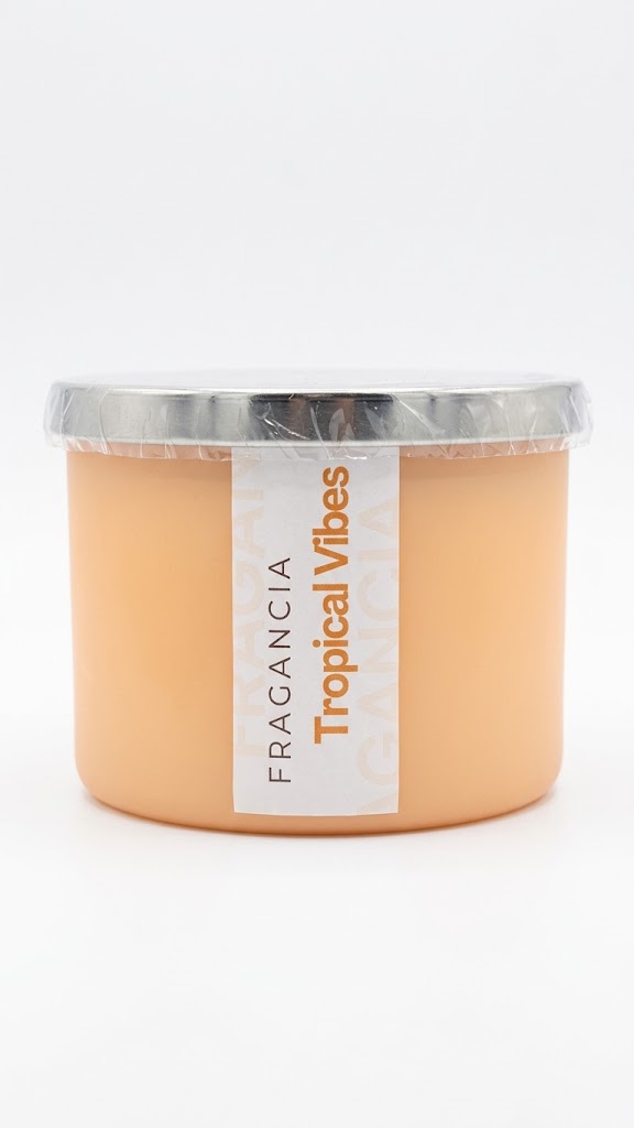 FRAGANCIA Tropical Vibes Candle - 430 ml - 65 hr.