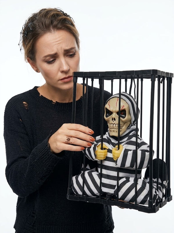 Halloween - Prisoner Skeleton Figure